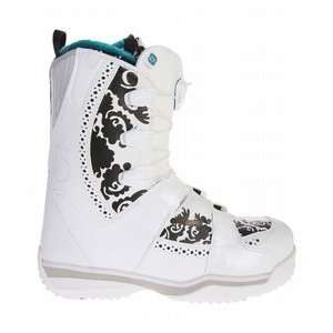  Salomon Kiana Snowboard Boots White/Black Sports 