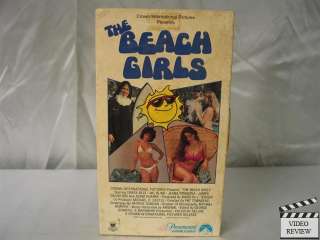 Beach Girls VHS Debra Blee, Val Kline; fold out case  