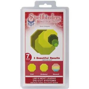 New   Spellbinders Nestabilities Dies Octagons Small by Spellbinders 