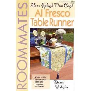   Al Fresco Table Runner Pattern By The Each Arts, Crafts & Sewing