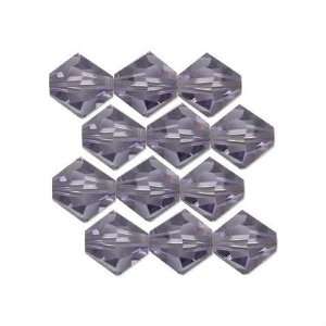  12 Tanzanite Bicone Swarovski Crystal Beads 5301 3mm