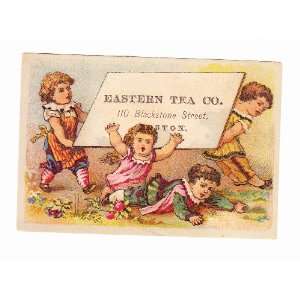  100 Year Old Boston Tea Company Advertising Card 
