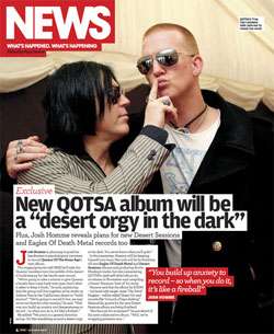 Glasvegas,Crystal Castles,Josh Homme QOTSA NME Magazine  