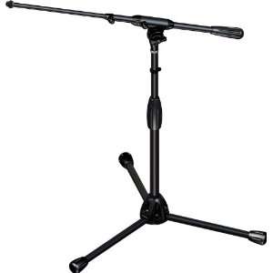  SHORT T Tripod Mic Stand with Telescoping Boom Musical Instruments