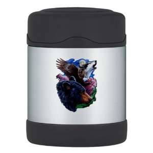  Thermos Food Jar Bear Bald Eagle and Wolf: Everything Else