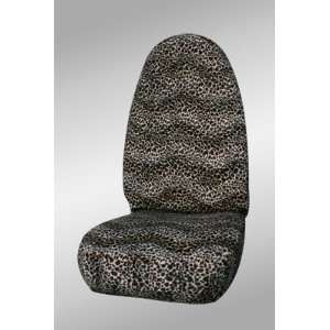 Animal Print Seat Covers   2 Front Universal Buckets   Cheetah Gold 