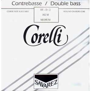 com Corelli Nickel Orchestra 3/4 Upright String Double Bass D String 