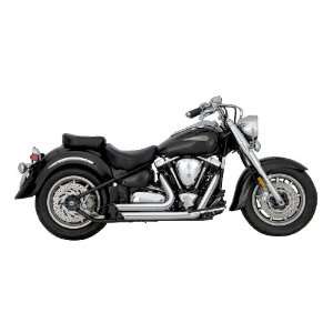 Vance & Hines Chrome Shortshots Staggered Exhaust for 1999 2007 Yamaha 