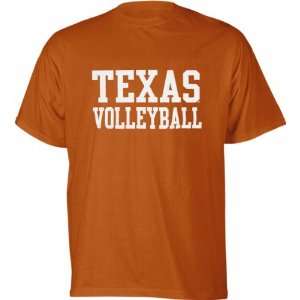   : Texas Longhorns Youth Orange Volleyball T Shirt: Sports & Outdoors