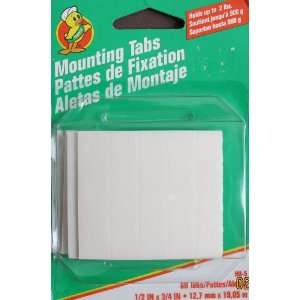  Manco Mounting Tabs: Double Sided Adhesive Tabs   Holds Up 