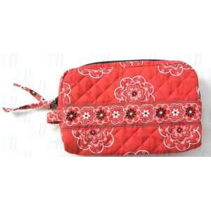  Stephanie Dawn Small Cosmetic   America Red * New Quilted 