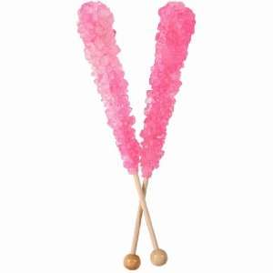 Rock Candy Sticks Wrapped Bubble Gum 20ct:  Grocery 